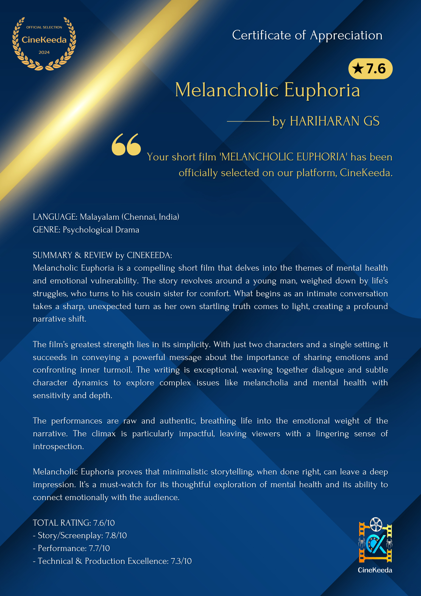 Melancholic Euphoria